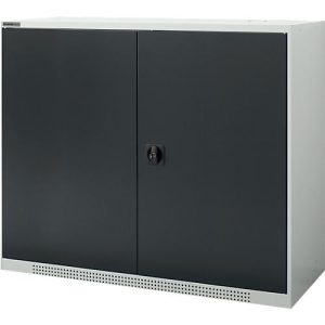 Schäfer Shop Genius Flügeltürschrank FS, 3 OH, abschließbar, 2 Fachböden, bis 450 kg, B 1343 mm, Stahl, weißaluminium RAL 9006/anthrazitgrau RAL 7016 Schäfer Shop Genius Flügeltürschrank FS, 3 OH, abschließbar, 2 Fachböden, bis 450 kg, B 1343 mm, Stahl, weißaluminium RAL 9006/anthrazitgrau RAL 7016