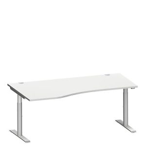 Schäfer Shop Genius Freiformschreibtisch MODENA FLEX, Ansatz links, Breite 1800 mm, Buche Schäfer Shop Genius Freiformschreibtisch MODENA FLEX, Ansatz links, Breite 1800 mm, Buche