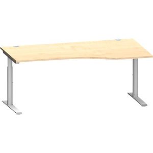 Schäfer Shop Genius Freiformschreibtisch MODENA FLEX, Ansatz rechts, Ahorn Schäfer Shop Genius Freiformschreibtisch MODENA FLEX, Ansatz rechts, Ahorn