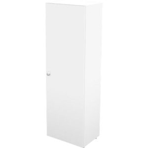 Schäfer Shop Genius Garderobenschrank TETRIS WALL, 1 Fachboden, Türanschlag rechts, B 600 x T 440 x H 1880 mm, weiß