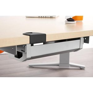 Schäfer Shop Genius Kabelkanal PLANOVA ERGOSTYLE, 318 mm, für 800er Tisch, weißalu Schäfer Shop Genius Kabelkanal PLANOVA ERGOSTYLE, 318 mm, für 800er Tisch, weißalu