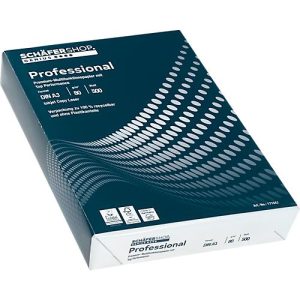 Schäfer Shop Genius Kopierpapier Professional, DIN A3, 80 g/m², hochweiß, 1 Paket = 500 Blatt Schäfer Shop Genius Kopierpapier Professional, DIN A3, 80 g/m², hochweiß, 1 Paket = 500 Blatt