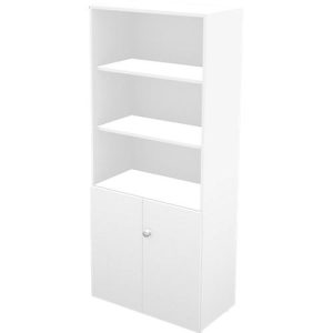 Schäfer Shop Genius Regal-Schrank-Kombination TETRIS WALL, 5 Ordnerhöhen, B 800 x T 440 x H 1880 mm, weiß Schäfer Shop Genius Regal-Schrank-Kombination TETRIS WALL, 5 Ordnerhöhen, B 800 x T 440 x H 1880 mm, weiß