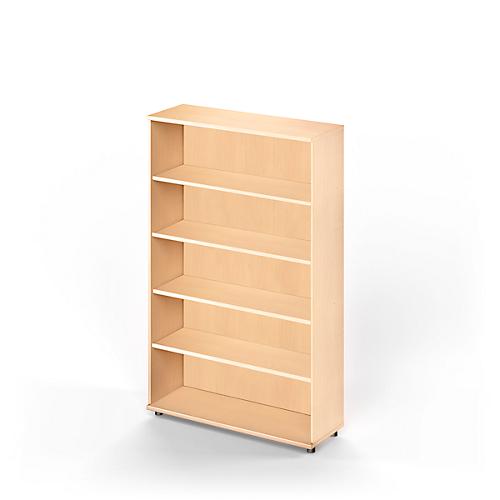 Schäfer Shop Genius Regal TETRIS WOOD, 5 OH, Höhe inkl. Gleiter, B 1000 mm, Ahron-Dekor
