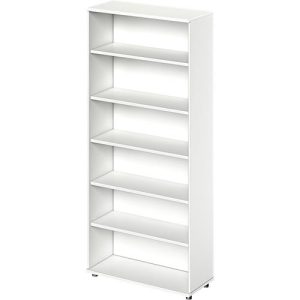 Schäfer Shop Genius Regal TETRIS WOOD, 6 OH, Höhe inkl. Gleiter, B 1000 mm, weiß Schäfer Shop Genius Regal TETRIS WOOD, 6 OH, Höhe inkl. Gleiter, B 1000 mm, weiß