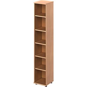 Schäfer Shop Genius Regal TETRIS WOOD, 6 OH, Höhe inkl. Gleiter, B 400 mm, Buche-Dekor Schäfer Shop Genius Regal TETRIS WOOD, 6 OH, Höhe inkl. Gleiter, B 400 mm, Buche-Dekor