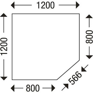 Schäfer Shop Genius Rückseitenblende, für CAD-Platte mit Fuß B 1200 x T 1200 mm, weißaluminium Schäfer Shop Genius Rückseitenblende, für CAD-Platte mit Fuß B 1200 x T 1200 mm, weißaluminium