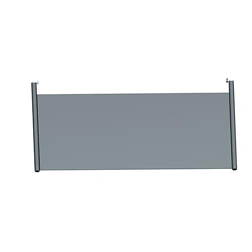 Schäfer Shop Genius Rückseitenblende, für Schreibtisch B 1200 mm, H 466 mm, anthrazit
