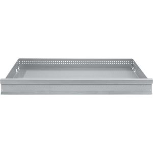 Schäfer Shop Genius Schublade FS, Stahl, B 993 x T 592 x H 100 mm, Weißalu, bis 60 kg Schäfer Shop Genius Schublade FS, Stahl, B 993 x T 592 x H 100 mm, Weißalu, bis 60 kg
