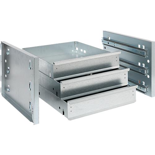 Schäfer Shop Genius Schubladenblock EcoSchub für FS Putzmittel- und Materialschränke, 3 Schubladen, B 445 x T 490 x H 300 mm