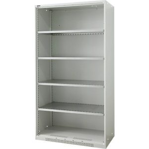 Schäfer Shop Genius Schwerlastregal-Schrank FS, Stahlblech, B 1055 x T 520 x H 1950 mm, 5 OH, Lichtgrau, bis 1000 kg Schäfer Shop Genius Schwerlastregal-Schrank FS, Stahlblech, B 1055 x T 520 x H 1950 mm, 5 OH, Lichtgrau, bis 1000 kg