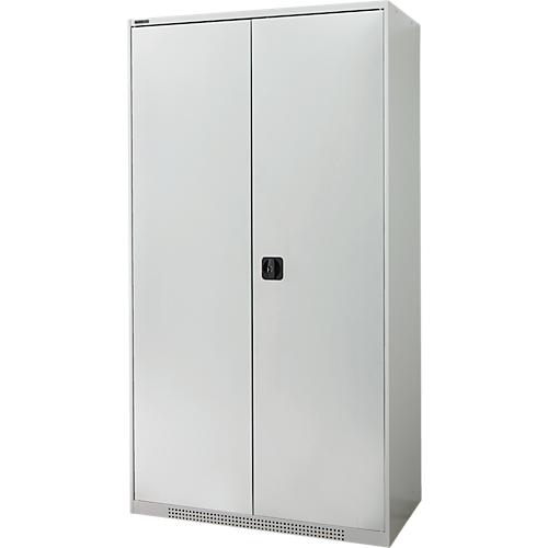 Schäfer Shop Genius Schwerlastschrank FS, Stahlblech, B 1055 x T 520 x H 1950 mm, 5 OH, lichtgrau, bis 1000 kg