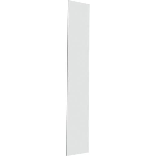 Schäfer Shop Genius Seitenverblendung TETRIS SOLID, für Metall-Korpus, H 2239 mm, für 6 OH-Schränke, 19 mm stark, lichtgrau
