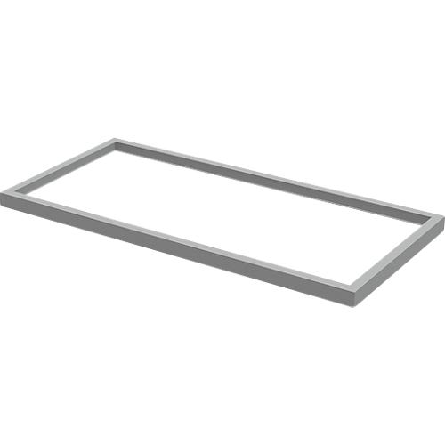 Schäfer Shop Genius Stahlsockel TETRIS WALL, B 800 x H 30 mm