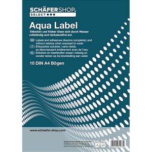 Schäfer Shop Genius Wasserlösliche Etiketten 48,3 x 16,5 mm Schäfer Shop Genius Wasserlösliche Etiketten 48,3 x 16,5 mm