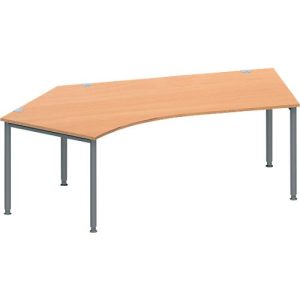 Schäfer Shop Genius Winkelschreibtisch MODENA FLEX 135°, Ansatz links, Buche/anthrazit Schäfer Shop Genius Winkelschreibtisch MODENA FLEX 135°, Ansatz links, Buche/anthrazit