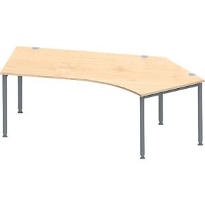 Schäfer Shop Genius Winkelschreibtisch MODENA FLEX 135°, Ansatz rechts, Ahorn/anthrazit Schäfer Shop Genius Winkelschreibtisch MODENA FLEX 135°, Ansatz rechts, Ahorn/anthrazit
