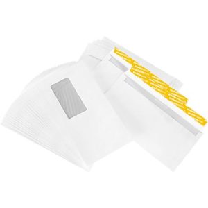 Schäfer Shop Pure Briefumschläge, DIN lang, mit Fenster, haftklebend, 250 Stück Schäfer Shop Pure Briefumschläge, DIN lang, mit Fenster, haftklebend, 250 Stück