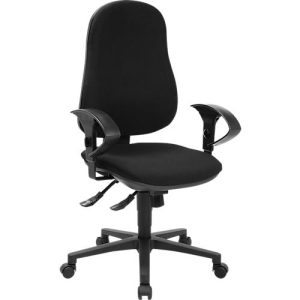 Schäfer Shop Pure Bürostuhl Support CLEAN, mit Armlehnen, Synchronmechanik, Bandscheibensitz, antibakterieller Bezug, schwarz Schäfer Shop Pure Bürostuhl Support CLEAN, mit Armlehnen, Synchronmechanik, Bandscheibensitz, antibakterieller Bezug, schwarz