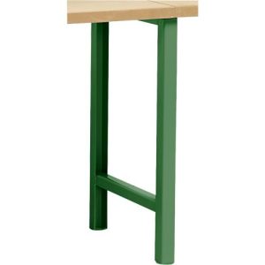 Schäfer Shop Pure Fußgestell für Arbeitsplatte, nicht höhenverstellbar, grün Schäfer Shop Pure Fußgestell für Arbeitsplatte, nicht höhenverstellbar, grün