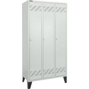 Schäfer Shop Pure Kleiderspind, 3 Abteile, Drehriegelverschluss, lichtgrau/lichtgrau Schäfer Shop Pure Kleiderspind, 3 Abteile, Drehriegelverschluss, lichtgrau/lichtgrau