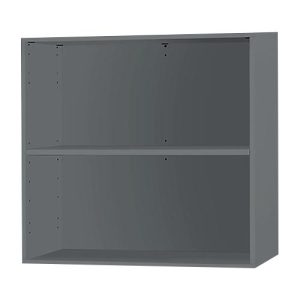 Schäfer Shop Select Anstell-/Aufsatzregal, 2 OH & 1 Fachboden, B 800 x T 420 x H 726 mm, graphit Schäfer Shop Select Anstell-/Aufsatzregal, 2 OH & 1 Fachboden, B 800 x T 420 x H 726 mm, graphit