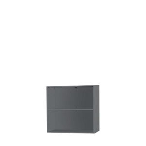 Schäfer Shop Select Anstell-/Aufsatzregal, 2 Ordnerhöhen, B 800 x T 420 x H 726 mm, graphit Schäfer Shop Select Anstell-/Aufsatzregal, 2 Ordnerhöhen, B 800 x T 420 x H 726 mm, graphit