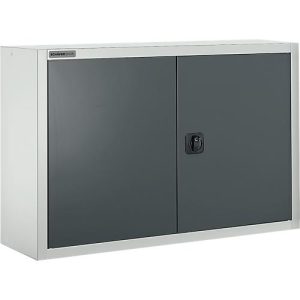 Schäfer Shop Select Aufsatzschrank MS 8409i, B 950 x T 400 x H 800 mm, 1 Boden, Stahl, lichtgrau RAL 7035/anthrazitgrau RAL 7016 Schäfer Shop Select Aufsatzschrank MS 8409i, B 950 x T 400 x H 800 mm, 1 Boden, Stahl, lichtgrau RAL 7035/anthrazitgrau RAL 7016