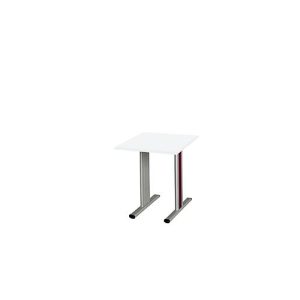 Schäfer Shop Select Besprechungstisch Planova Basic, Quadrat, T-Fuß, B 800 x T 800 x H 717 mm, weiß/weißaluminium RAL 9006 Schäfer Shop Select Besprechungstisch Planova Basic, Quadrat, T-Fuß, B 800 x T 800 x H 717 mm, weiß/weißaluminium RAL 9006