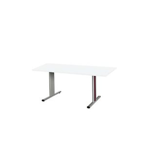 Schäfer Shop Select Besprechungstisch Planova Basic, Rechteck, T-Fuß, B 1600 x T 800 x H 717 mm, weiß/weißaluminium RAL 9006 Schäfer Shop Select Besprechungstisch Planova Basic, Rechteck, T-Fuß, B 1600 x T 800 x H 717 mm, weiß/weißaluminium RAL 9006