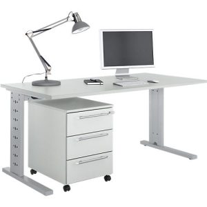 Schäfer Shop Select Büromöbelset 2-tlg. Moxxo IQ Schreibtisch B 1600 x T 800 mm, C-Fuß Schäfer Shop Select Büromöbelset 2-tlg. Moxxo IQ Schreibtisch B 1600 x T 800 mm, C-Fuß