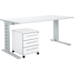 Schäfer Shop Select Büromöbelset 2-tlg. Moxxo IQ Schreibtisch B 1600 x T 800 mm, C-Fuß Schäfer Shop Select Büromöbelset 2-tlg. Moxxo IQ Schreibtisch B 1600 x T 800 mm, C-Fuß