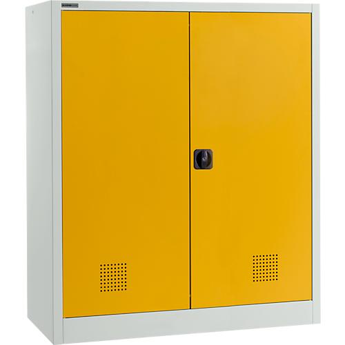 Schäfer Shop Select Gefahrstoffschrank MSI-US1512, Stahl, B 1200 x T 500 x H 1585 mm, Belüftungsschlitze, 3 Wannen à 23 l