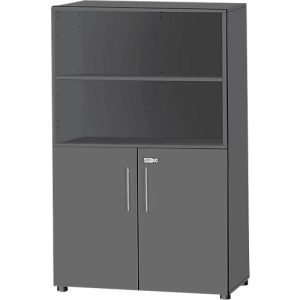 Schäfer Shop Select Kombischrank Start Off, 4 OH, abschließbar, B 800 x T 420 x H 1514 mm, Holz, graphit/graphit Schäfer Shop Select Kombischrank Start Off, 4 OH, abschließbar, B 800 x T 420 x H 1514 mm, Holz, graphit/graphit