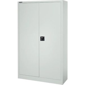 Schäfer Shop Select Materialschrank, abschließbar, 4 verzinkte Böden, 5 OH, B 1200 x T 400 x H 1935 mm, Stahl, lichtgrau/lichtgrau Schäfer Shop Select Materialschrank, abschließbar, 4 verzinkte Böden, 5 OH, B 1200 x T 400 x H 1935 mm, Stahl, lichtgrau/lichtgrau