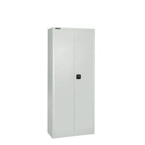 Schäfer Shop Select Materialschrank MS 2408, Leergehäuse, 800 x T 400 x H 1935 mm, Stahl, lichtgrau Schäfer Shop Select Materialschrank MS 2408, Leergehäuse, 800 x T 400 x H 1935 mm, Stahl, lichtgrau