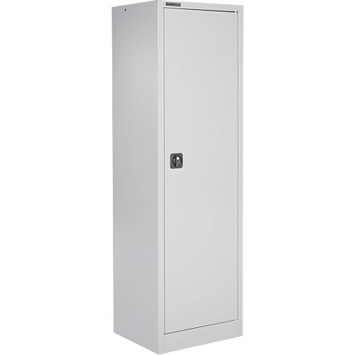 Schäfer Shop Select Materialschrank MS 2506, mit 5 Schubladen, B 600 x T 500 x H 1935 mm, Feinblech, weißaluminium