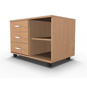 Schäfer Shop Select Mobiles Sideboard, Regal + 3 Schübe + Utensilienschub, B 800, anstellbar links, Buche Schäfer Shop Select Mobiles Sideboard, Regal + 3 Schübe + Utensilienschub, B 800, anstellbar links, Buche