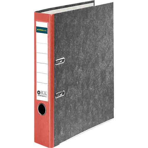 Schäfer Shop Select Ordner, DIN A4, Rückenbreite 50 mm, 25 Stück, rot