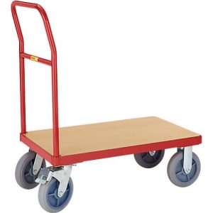 Schäfer Shop Select Plattformwagen mit Schiebegriff, Ladefläche 850 x 500 mm Schäfer Shop Select Plattformwagen mit Schiebegriff, Ladefläche 850 x 500 mm