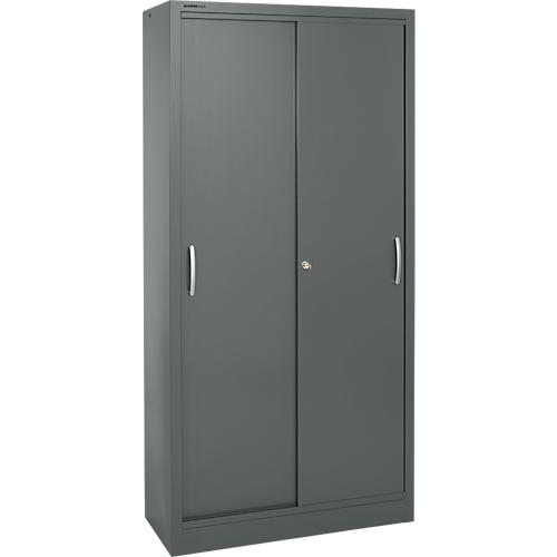 Schäfer Shop Select Schiebetürenschrank, 5 Ordnerhöhen, B 1200 mm, graphit RAL 7024