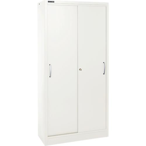 Schäfer Shop Select Schiebetürenschrank, 5 Ordnerhöhen, B 1200 mm, weiß RAL 9003