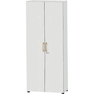 Schäfer Shop Select Schrank Start Off Wood, 6 OH, abschließbar, B 800 x T 420 x H 2240 mm, Holz, lichtgrau Schäfer Shop Select Schrank Start Off Wood, 6 OH, abschließbar, B 800 x T 420 x H 2240 mm, Holz, lichtgrau