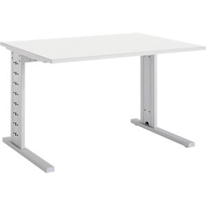 Schäfer Shop Select Schreibtisch Moxxo IQ, Rechteck, C-Fuß, B 1200 x T 800 x H 735 mm, weiß Schäfer Shop Select Schreibtisch Moxxo IQ, Rechteck, C-Fuß, B 1200 x T 800 x H 735 mm, weiß