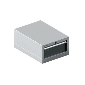 Schäfer Shop Select Schubladenschrank 18-27, 1 Schub, bis 75 kg, B 411 x T 572 x H 250 mm, anthrazitgrau/weißaluminium Schäfer Shop Select Schubladenschrank 18-27, 1 Schub, bis 75 kg, B 411 x T 572 x H 250 mm, anthrazitgrau/weißaluminium