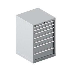 Schäfer Shop Select Schubladenschrank 27-27, 7 Schubl., bis 200 kg, B 564 x T 572 x H 850 mm, weißaluminium/weißaluminium Schäfer Shop Select Schubladenschrank 27-27, 7 Schubl., bis 200 kg, B 564 x T 572 x H 850 mm, weißaluminium/weißaluminium