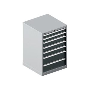 Schäfer Shop Select Schubladenschrank 27-27, 7 Schübe, bis 75 kg, B 564 x T 572 x H 850 mm, anthrazitgrau/weißaluminium Schäfer Shop Select Schubladenschrank 27-27, 7 Schübe, bis 75 kg, B 564 x T 572 x H 850 mm, anthrazitgrau/weißaluminium