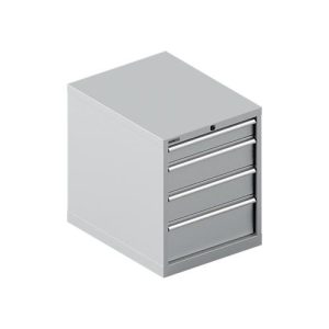Schäfer Shop Select Schubladenschrank 27-36, 4 Schübe, bis 75 kg, B 564 x T 725 x H 700 mm, weißaluminium/weißaluminium Schäfer Shop Select Schubladenschrank 27-36, 4 Schübe, bis 75 kg, B 564 x T 725 x H 700 mm, weißaluminium/weißaluminium