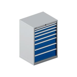 Schäfer Shop Select Schubladenschrank 36-27, 8 Schübe, bis 200 kg, B 717 x T 572 x H 1000 mm, weißalu/enzianblau Schäfer Shop Select Schubladenschrank 36-27, 8 Schübe, bis 200 kg, B 717 x T 572 x H 1000 mm, weißalu/enzianblau