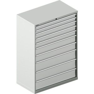 Schäfer Shop Select Schubladenschrank 54-27, 10 Schübe, bis 200 kg, B 1023 x T 572 x H 1450 mm, lichtgrau Schäfer Shop Select Schubladenschrank 54-27, 10 Schübe, bis 200 kg, B 1023 x T 572 x H 1450 mm, lichtgrau